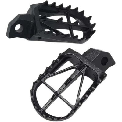 Zeta Estriberas Anchas Kawasaki Kx 125-250 91-96/kx 500 88-04/kdx 220/250 Black One Size Zeta Estriberas Anchas Kawasaki Kx 125-250 91-96/kx 500 88-04/kdx 220/250 Black One Size