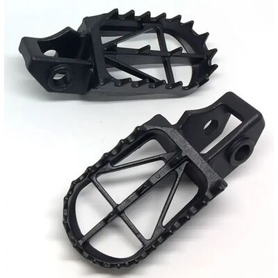 Zeta Estriberas Anchas Ktm/husqvarna Black One Size Zeta Estriberas Anchas Ktm/husqvarna Black One Size