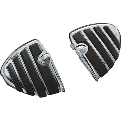 Kuryakyn Estriberas Kur4452 Black / Chrome / Black One Size Kuryakyn Estriberas Kur4452 Black / Chrome / Black One Size