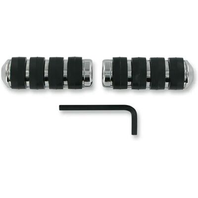 Kuryakyn Estriberas Kur7964 Black / Chrome / Black One Size Kuryakyn Estriberas Kur7964 Black / Chrome / Black One Size