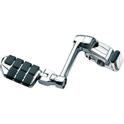 Kuryakyn Soporte De Estriberas De Piloto Ergo Ii Kur4056 Black / Chrome One Size Kuryakyn Soporte De Estriberas De Piloto Ergo Ii Kur4056 Black / Chrome One Size