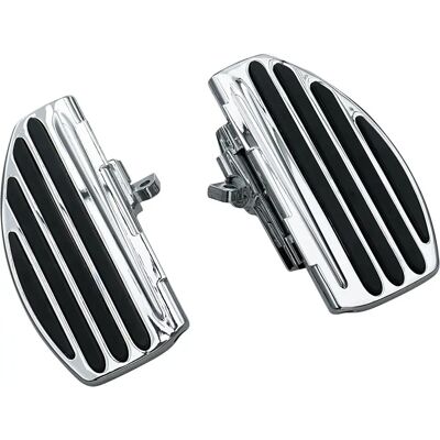 Kuryakyn Estribos Iso-board Kur4455 Black / Chrome / Unfinished One Size Kuryakyn Estribos Iso-board Kur4455 Black / Chrome / Unfinished One Size