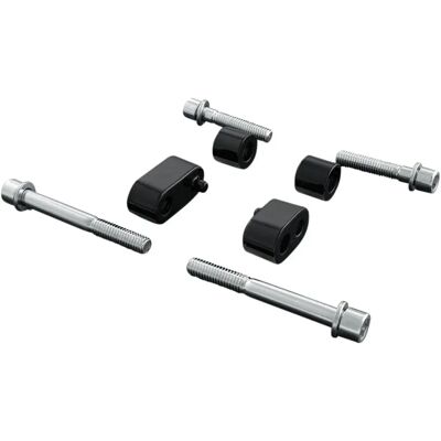 Kuryakyn Espaciadores De Estriberas Kur7509 Black / Chrome / Powder-Coated One Size Kuryakyn Espaciadores De Estriberas Kur7509 Black / Chrome / Powder-Coated One Size