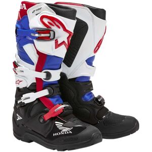Alpinestars Botas Off-road Honda Tech 7 Enduro Drystar® Black / White / Blue / Bright Red EU 48 Alpinestars Botas Off-road Honda Tech 7 Enduro Drystar® Black / White / Blue / Bright Red EU 48