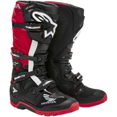 Alpinestars Botas Off-road Honda Tech 7 Enduro Drystar® Black / Bright Red EU 47 Alpinestars Botas Off-road Honda Tech 7 Enduro Drystar® Black / Bright Red EU 47
