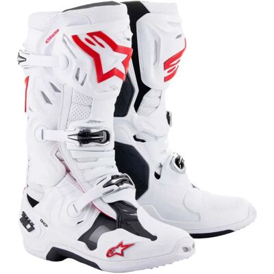 Alpinestars Botas Off-road Tech 10 Supervented White / Bright Red EU 40 1/2 Alpinestars Botas Off-road Tech 10 Supervented White / Bright Red EU 40 1/2