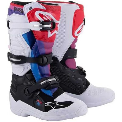 Alpinestars Botas Off-road Tech 7s White / Black / Rainbow EU 35 1/2 Alpinestars Botas Off-road Tech 7s White / Black / Rainbow EU 35 1/2