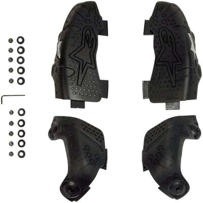 Alpinestars Deslizadores De Dedos Para Botas Tech 7 Supermoto Kit Slider Black EU 43 Alpinestars Deslizadores De Dedos Para Botas Tech 7 Supermoto Kit Slider Black EU 43