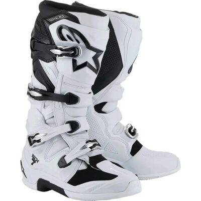 Alpinestars Botas Off-road Tech 7 White / Black EU 38 Alpinestars Botas Off-road Tech 7 White / Black EU 38