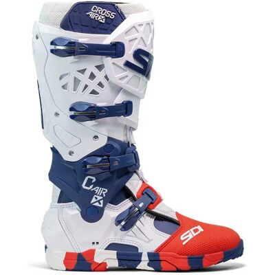 Botas Cross Sidi Crossair X Blanco-Marino-Rojo Botas Cross Sidi Crossair X Blanco-Marino-Rojo