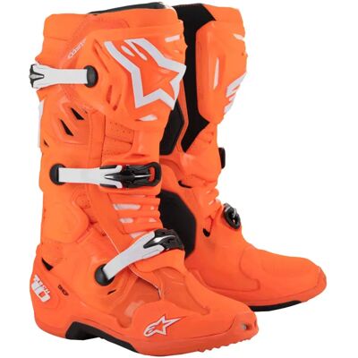 Alpinestars Botas Off-road Tech 10 Supervented Orange Fluor / Black / White EU 43 Alpinestars Botas Off-road Tech 10 Supervented Orange Fluor / Black / White EU 43