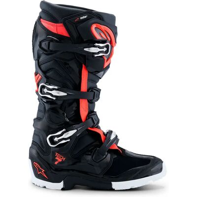 Alpinestars Botas Off-road Tech 7 Enduro Drystar® Black / Red Fluor / White EU 52 Alpinestars Botas Off-road Tech 7 Enduro Drystar® Black / Red Fluor / White EU 52