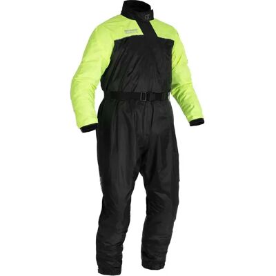 Oxford Traje De Lluvia Rainseal Black / Fluo Yellow 4XL Oxford Traje De Lluvia Rainseal Black / Fluo Yellow 4XL