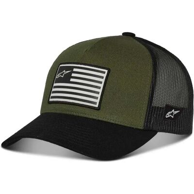 Alpinestars Gorra Flag Snapback Military / Black One Size Alpinestars Gorra Flag Snapback Military / Black One Size