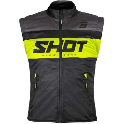 Shot Chaleco Bodywarmer Lite Black / Neon Yellow XL Shot Chaleco Bodywarmer Lite Black / Neon Yellow XL