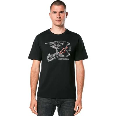 Alpinestars Camiseta De Manga Corta Mx Black L Alpinestars Camiseta De Manga Corta Mx Black L