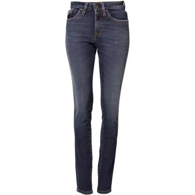 Rokker Rokker RT Mid Waist Slim Vaqueros de moto para damas - Azul - 27 Rokker Rokker RT Mid Waist Slim Vaqueros de moto para damas - Azul - 27