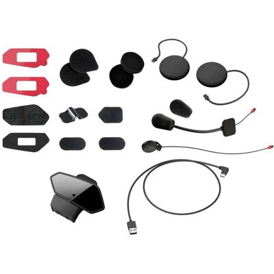 Sena Auriculares Y Micrófono Kit 50r Universal Black One Size Sena Auriculares Y Micrófono Kit 50r Universal Black One Size