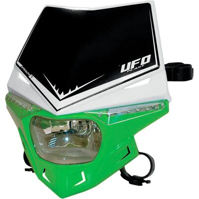 Ufo Faro Delantero Stealth White / Green One Size Ufo Faro Delantero Stealth White / Green One Size