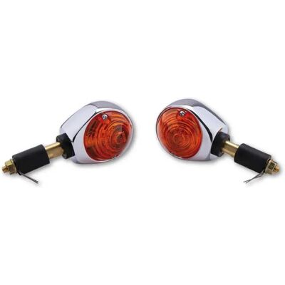 Highsider Intermitente Smart Ochsenauge 1139366 2 Unidades Chrome / Orange One Size Highsider Intermitente Smart Ochsenauge 1139366 2 Unidades Chrome / Orange One Size