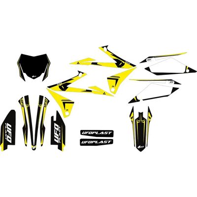 Ufo Pegatinas Apodis Suzuki Black One Size Ufo Pegatinas Apodis Suzuki Black One Size