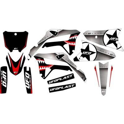 Ufo Pegatinas General Honda Black One Size Ufo Pegatinas General Honda Black One Size