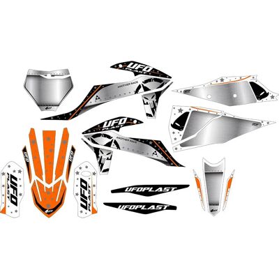 Ufo Pegatinas Stardust Ktm Original One Size Ufo Pegatinas Stardust Ktm Original One Size
