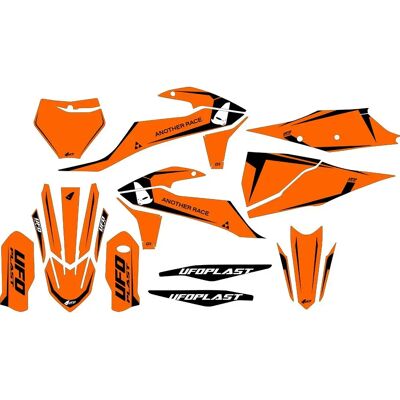 Ufo Pegatinas Tecna Ktm Orange One Size Ufo Pegatinas Tecna Ktm Orange One Size