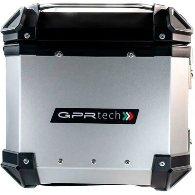 Gpr Exclusive Baúl Trasero Alpi-tech 35l Universal Silver / Black One Size Gpr Exclusive Baúl Trasero Alpi-tech 35l Universal Silver / Black One Size