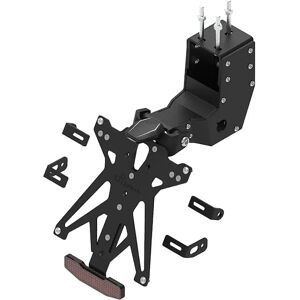 Lightech Portamatrícula Con Luz Ktarap108 A1 Black One Size Lightech Portamatrícula Con Luz Ktarap108 A1 Black One Size