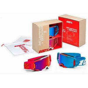 100percent Gafas Off Road Armatic Jett Lawrence Pack Cherry / Blue Torched Mirror/Blue Mirror 100percent Gafas Off Road Armatic Jett Lawrence Pack Cherry / Blue Torched Mirror/Blue Mirror