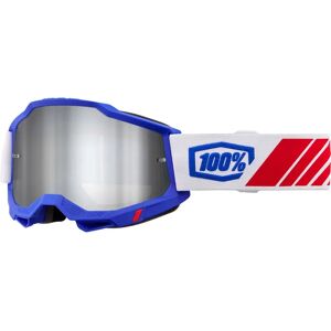 Gafas de motocross 100% Accuri 2 Kolby Lente Plateada Espejada Gafas de motocross 100% Accuri 2 Kolby Lente Plateada Espejada