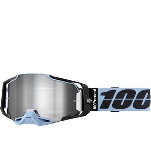 100percent Gafas Off Road Armega Black / Blue / Petros Mirror Silver 100percent Gafas Off Road Armega Black / Blue / Petros Mirror Silver