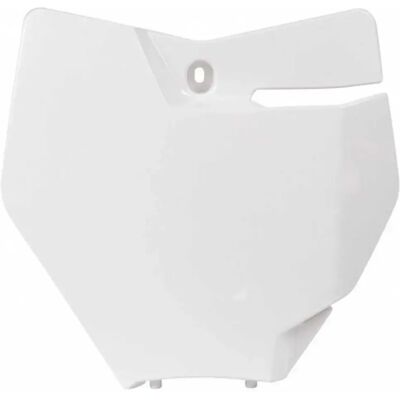 Plaque Frontal Blanca Race Tech KTM - Accesorio de Motocross Plaque Frontal Blanca Race Tech KTM - Accesorio de Motocross