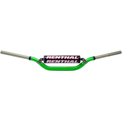 Renthal Manillar 997 Rc/honda Crf 04-18/kawasaki Kx&kxf 2006+ Twinwall Green 28.6 mm Renthal Manillar 997 Rc/honda Crf 04-18/kawasaki Kx&kxf 2006+ Twinwall Green 28.6 mm