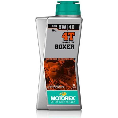 Aceite de Motor Motorex Boxer 4T 5W-40 1L - Aceite de motor Aceite de Motor Motorex Boxer 4T 5W-40 1L - Aceite de motor