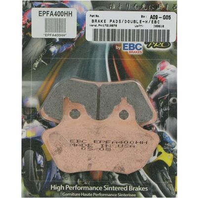 Ebc Pastillas De Freno Sinterizadas Epfa-hh Series Epfa400hh Black One Size Ebc Pastillas De Freno Sinterizadas Epfa-hh Series Epfa400hh Black One Size