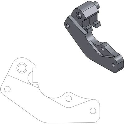 Moto-master Soporte De Reubicación De La Pinza De Freno 270 Mm Yamaha 211049 One Size Moto-master Soporte De Reubicación De La Pinza De Freno 270 Mm Yamaha 211049 One Size