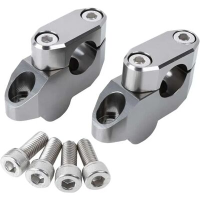 Zeta Elevador De Manillar Ze53-0526 Retarder Silver One Size Zeta Elevador De Manillar Ze53-0526 Retarder Silver One Size