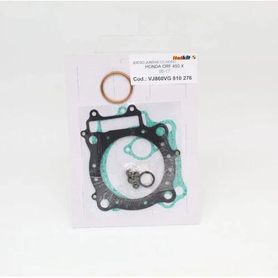 Italkit Kit De Juntas De Extremo Superior Honda Crf 450 X 05-17 Silver One Size Italkit Kit De Juntas De Extremo Superior Honda Crf 450 X 05-17 Silver One Size