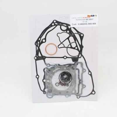 Italkit Kit Completo De Juntas Kawasaki Kxf 250 17-19 Silver One Size Italkit Kit Completo De Juntas Kawasaki Kxf 250 17-19 Silver One Size