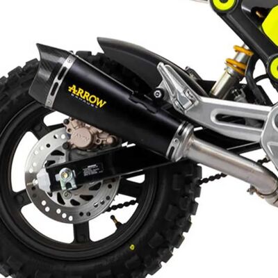 Arrow Silenciador No Homologado X-kone Dark Honda Msx 125 Grom ´21-22 Black Not Homologated Arrow Silenciador No Homologado X-kone Dark Honda Msx 125 Grom ´21-22 Black Not Homologated