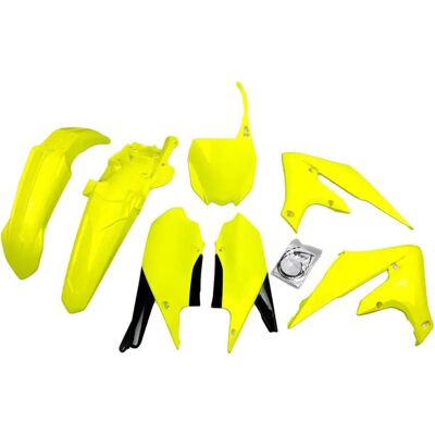 Ufo Kit De Plásticos Yamaha Yzf 250/450 2019-2023 Yakit321-dflu Fork Protectors & Neon Yellow One Size Ufo Kit De Plásticos Yamaha Yzf 250/450 2019-2023 Yakit321-dflu Fork Protectors & Neon Yellow One Size