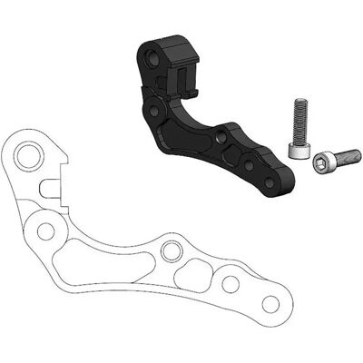 Moto-master Adaptador De Disco De Freno Delantero Ktm 450 Exc-f 2016-2023 Black 260 mm Moto-master Adaptador De Disco De Freno Delantero Ktm 450 Exc-f 2016-2023 Black 260 mm
