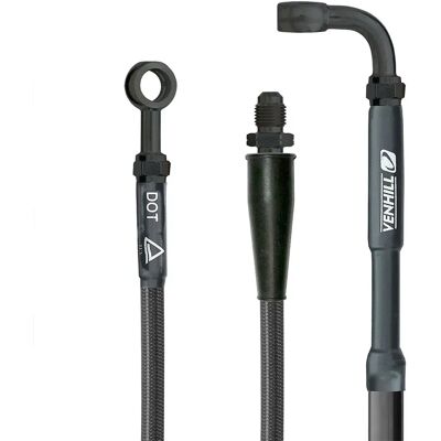 Venhill Manguera De Freno Trasero Honda Crf450r 2005-2008 Carbon / Black One Size Venhill Manguera De Freno Trasero Honda Crf450r 2005-2008 Carbon / Black One Size