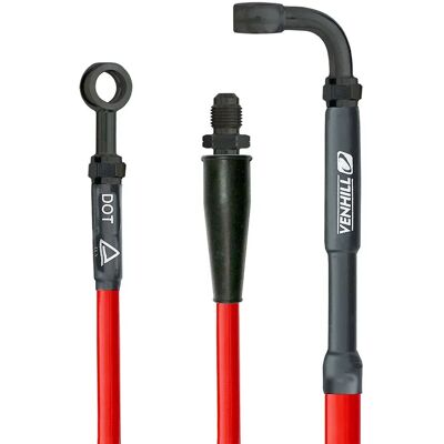 Venhill Manguera De Freno Delantero Husqvarna Te 250 2004-2005 Red One Size Venhill Manguera De Freno Delantero Husqvarna Te 250 2004-2005 Red One Size