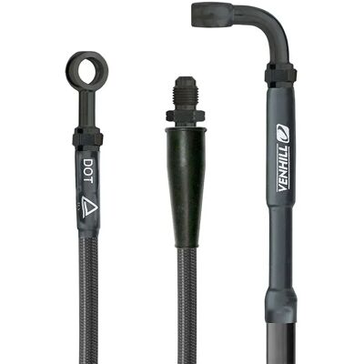 Venhill Manguera De Freno Delantero Suzuki Rm-z450 2018-2024 Carbon Black One Size Venhill Manguera De Freno Delantero Suzuki Rm-z450 2018-2024 Carbon Black One Size