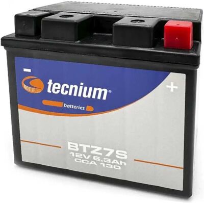 Tecnium Batería Agm Btz7s 12v 6ah Black One Size Tecnium Batería Agm Btz7s 12v 6ah Black One Size