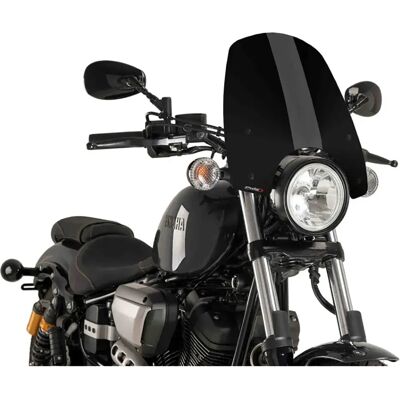 Puig Parabrisas New Generation Touring Yamaha Xv950/r 2014-2018 Black One Size Puig Parabrisas New Generation Touring Yamaha Xv950/r 2014-2018 Black One Size