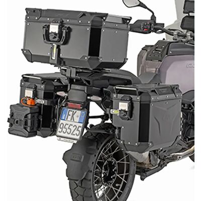 Givi Fijaciones De Maletas Laterales Monokey® Cam-side Trekker Outback Bmw R1300gs 2025 Adventure Black One Size Givi Fijaciones De Maletas Laterales Monokey® Cam-side Trekker Outback Bmw R1300gs 2025 Adventure Black One Size